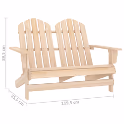 VidaXL 315902 outdoor chair Terrace Padded seat Pinewood - Additional view 6