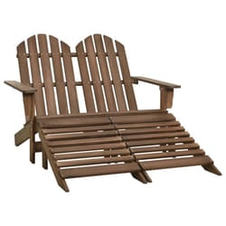 VidaXL 315911 outdoor chair Terrace Padded seat Pinewood Brown