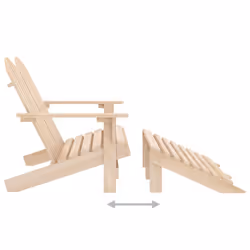 VidaXL 315912 outdoor chair Terrace Padded seat Pinewood - Additional view 5
