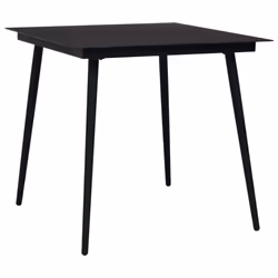 vidaXL Garden Dining Set 3 Piece Outdoor Table and Chairs Patio Furniture - Additional view 8