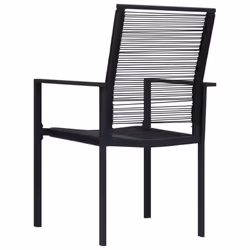 vidaXL Garden Dining Set 5 Piece Outdoor Table and Chairs Patio Furniture - Additional view 5