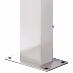 vidaXL Garden Shower Stainless Steel Outdoor Bath Tower Stands Faucet Outside - Additional view 5