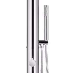 vidaXL Garden Shower Stainless Steel Bath Tower Stands Outside Faucet Outdoor - Additional view 7
