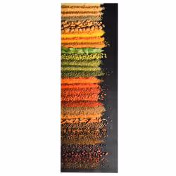 vidaXL Kitchen Carpet Washable Spice Hallway Rug Floor Mat Non Slip Runner
