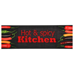 vidaXL Kitchen Carpet Washable Hot & Spicy Hallway Rug Floor Non Slip Runner