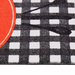 vidaXL Kitchen Carpet Washable Cuisine Hallway Rug Floor Mat Non Slip Runner