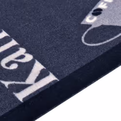 vidaXL Kitchen Carpet Washable Coffee Blue Hallway Rug Non Slip Runner Floor - Additional view 3