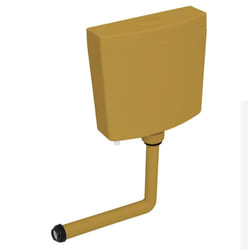 vidaXL Toilet Cistern with Bottom Water Inlet 3/6 L Curry Water Toilet Tank