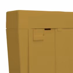 vidaXL Toilet Cistern with Bottom Water Inlet 3/6 L Curry Water Toilet Tank