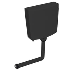 vidaXL Toilet Cistern with Bottom Water Inlet 3/6 L Black Water Toilet Tank