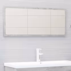 vidaXL Bathroom Furniture Set 2 Piece Concrete Grey Engineered Wood Furniture - Additional view 10