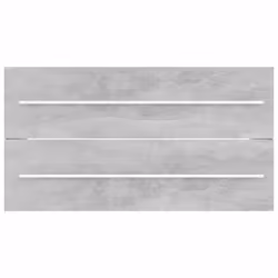 vidaXL Bathroom Furniture Set 2 Piece Concrete Grey Engineered Wood Furniture - Additional view 8
