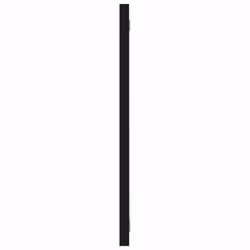 vidaXL Bathroom Furniture Set 2 Piece Black Engineered Wood Storage Cupboard - Additional view 8