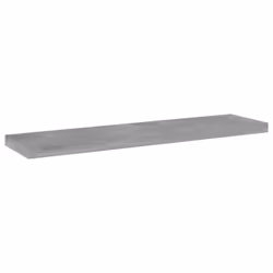 vidaXL 4x Bookshelf Boards Concrete Grey Engineered Wood Panel Extra Shelf