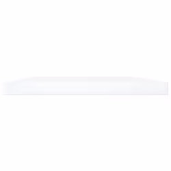 vidaXL 4x Bookshelf Boards White Engineered Wood Extra Shelf Panel Bookrack