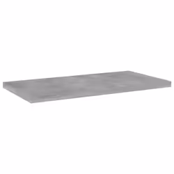 vidaXL 4x Bookshelf Boards Concrete Grey Engineered Wood Extra Shelf Panels