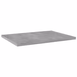 vidaXL 4x Bookshelf Boards Concrete Grey Engineered Wood Bookcase Extra Shelf