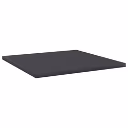vidaXL 8x Bookshelf Boards Grey Engineered Wood Bookcase Panel Extra Shelf - Additional view 2