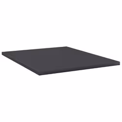 vidaXL 8x Bookshelf Boards Grey Engineered Wood Panel Bookcase Extra Shelf - Additional view 2