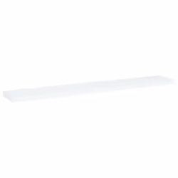 vidaXL 4x Bookshelf Boards White Engineered Wood Extra Shelf Replacement Panel