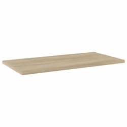 vidaXL 4x Bookshelf Boards Sonoma Oak Engineered Wood Extra Replacement Panel