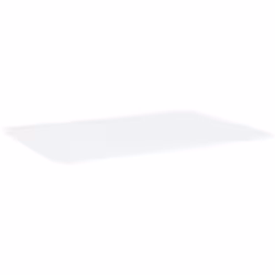 vidaXL 4x Bookshelf Boards White Engineered Wood Extra Shelf Replacement Panel
