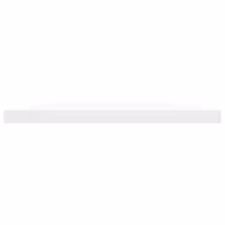 vidaXL 4x Bookshelf Boards White Engineered Wood Extra Shelf Replacement Panel