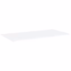 vidaXL 4x Bookshelf Boards White Engineered Wood Extra Shelf Replacement Panel