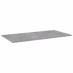 vidaXL 4x Bookshelf Boards Concrete Grey Engineered Wood Replacement Panel - Additional view 2