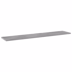 vidaXL 4x Bookshelf Boards Concrete Grey Engineered Wood Bookrack Bookcase