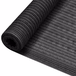 vidaXL Privacy Net Balcony Screen Sunshade Anthracite 3.6x50 m HDPE 150 g/m²