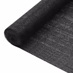 vidaXL Privacy Net Black 3.6x10 m HDPE 75 g/m² Garden Balcony Screen Windbreak
