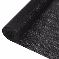 vidaXL Privacy Net Black 2x10 m HDPE 195 g/mÂ² Garden Balcony Screen Windbreak