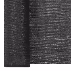 ) vidaXL Privacy Net HDPE 195 g/mÂ² Balcony Privacy Screen Protective Screen - black, 2 x 50 m (195 g - Additional view 2