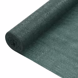 vidaXL Privacy Net Green 1.5x10 m HDPE 75 g/m² Garden Balcony Screen Windbreak