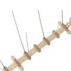 vidaXL 2/4/5-row Plastic Bird & Pigeon Spikes Set Pet Repellent 6 3/20 10 m - 10 m/ 2 rows spikes - Additional view 4