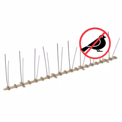vidaXL 2/4/5-row Plastic Bird & Pigeon Spikes Set Pet Repellent 6 3/20 10 m - 10 m/ 2 rows spikes - Additional view 5