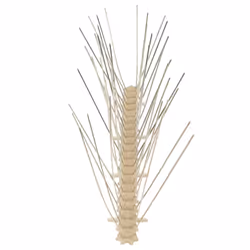 vidaXL 2/4/5-row Plastic Bird & Pigeon Spikes Set Pet Repellent 6 3/20 10 m - 10 m/ 4 rows spikes