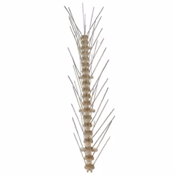 vidaXL 2/4/5-row Plastic Bird & Pigeon Spikes Set Pet Repellent 6 3/20 10 m - 10 m/ 5 rows spikes