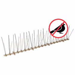 vidaXL 2/4/5-row Plastic Bird & Pigeon Spikes Set Pet Repellent 6 3/20 10 m - 10 m/ 5 rows spikes - Additional view 5