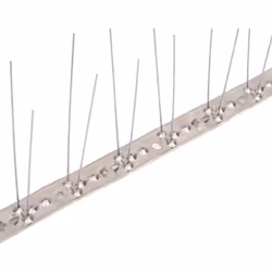 vidaXL 2-row Stainless Steel Bird & Pigeon Spikes Set of 20 10 m Pest Control