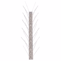 vidaXL 4-row Stainless Steel Bird and Pigeon Spikes Set of 20 10 m Bird Spike - Additional view 4