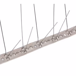 vidaXL 4-row Stainless Steel Bird and Pigeon Spikes Set of 20 10 m Bird Spike - Additional view 5