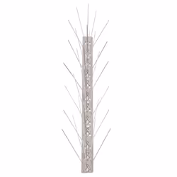 vidaXL 5-row Stainless Steel Bird & Pigeon Spikes Set of 20 10 m Pest Control