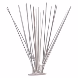 vidaXL 5-row Stainless Steel Bird & Pigeon Spikes Set of 40 20 m Pest Control - Additional view 4