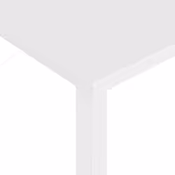 vidaXL Computer Desk White MDF and Metal Office Study Working Side Desk Table - Additional view 5