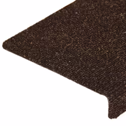 vidaXL Stair Mats Carpet Stair Tread Stair Step Rug 15 pcs Needle Punch Brown - Additional view 5