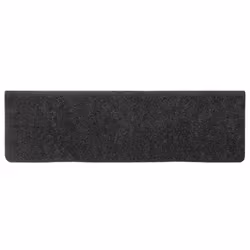 vidaXL Stair Mats Carpet Stair Tread Step Rug 15 pcs Needle Punch Anthracite - Additional view 4