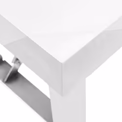 vidaXL Kitchen Folding Work Table 120x60x80 cm Stainless Steel Catering Bench - Additional view 4