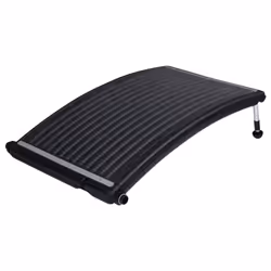 vidaXL Curved Pool Solar Heating Panels Pool Heater Solar Heater 2 pcs 110x65 cm